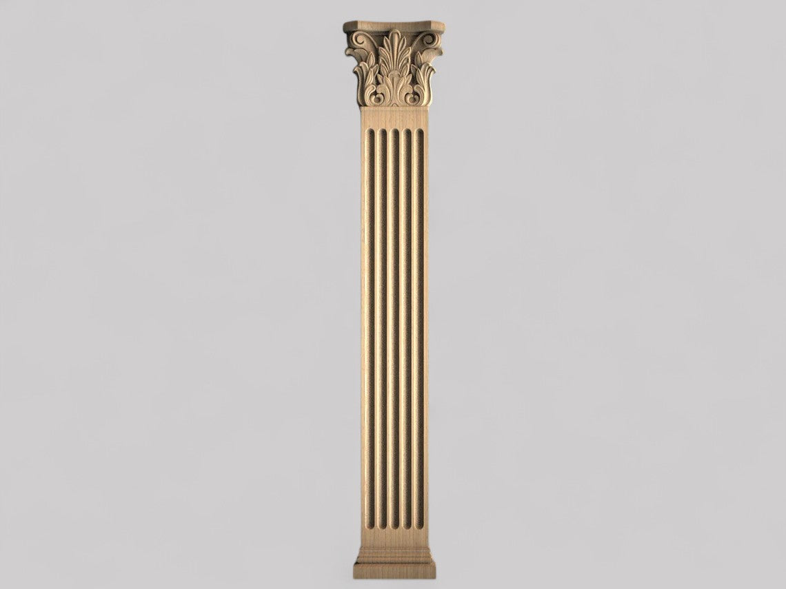 Pilastersäule, Kolonnen