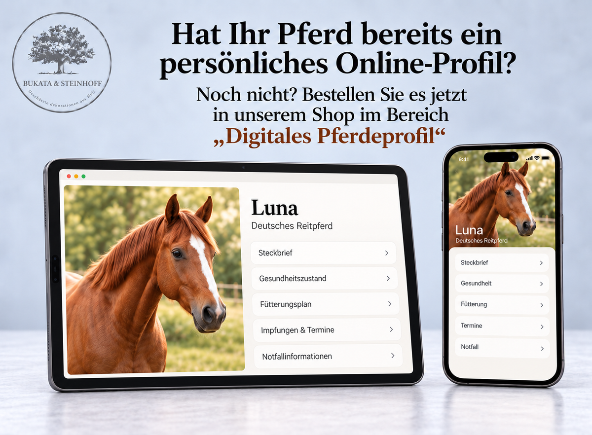Personalisierte Pferde Boxenschilder № 9